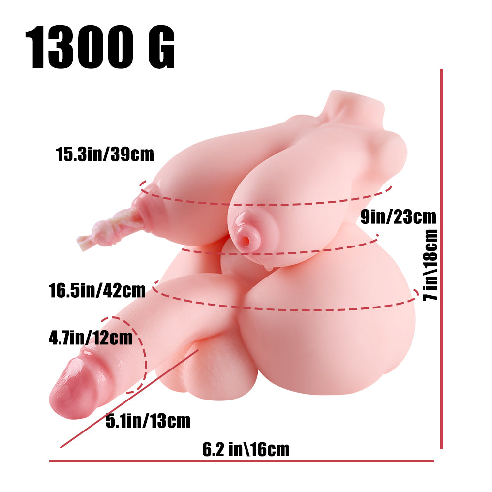 Image of Mini Robin: Futa Hentai Torso Doll Best Tits Big Ass